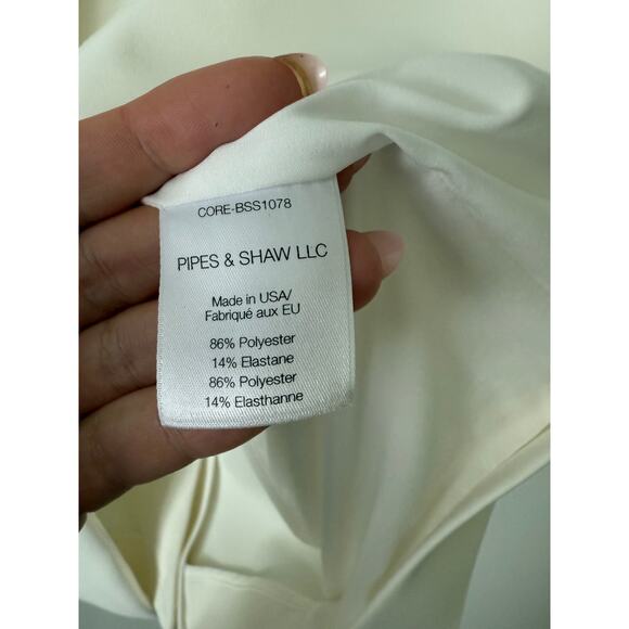 Veronica Beard Iconic Scuba Dickey Jacket Blazer White Size 8 - Picture 13 of 16